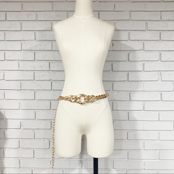 Asos Design Chunky Chain Link Belt - Picture 1 of 9
